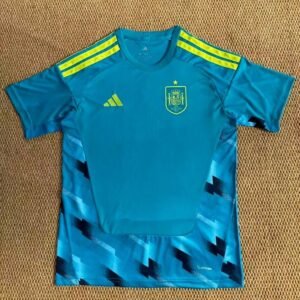 Spain_2026_Home_Goalkeeper_Jersey_1_eb2a2d65-89a6-435a-8705-a2c72c24ea73.jpg Spain Home Goalkeeper Soccer Kit - Jersey + Shorts 2026 World Cup