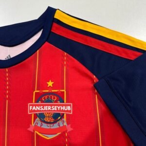Spainhome2026playerversion.jpg La Roja Home Soccer Jersey 2026 World Cup