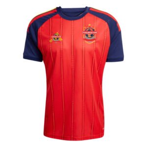 Spainhome2026playerversion3.jpg La Roja Home Soccer Jersey 2026 World Cup