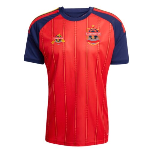 Spainhome2026playerversion3.jpg La Roja Home Soccer Jersey 2026 World Cup