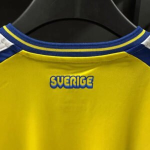 Sweden Home Soccer Jersey 2026 World Cup