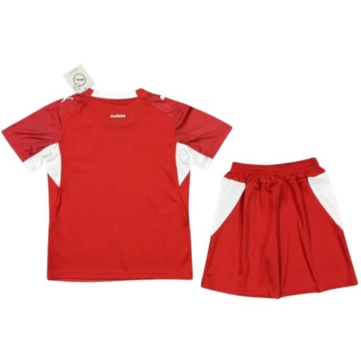 SwitzerlandHomekit2026kid_1.jpg Kid's Switzerland Home Soccer Jersey Kit 2026 World Cup