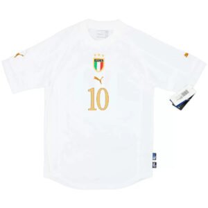 TOTTI_10RetroItalyAwayJerseyEuroCup2004_1.jpg TOTTI #10 Italy 2004 Away Retro Football Jersey