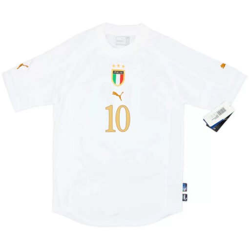 TOTTI_10RetroItalyAwayJerseyEuroCup2004_1.jpg TOTTI #10 Italy 2004 Away Retro Football Jersey