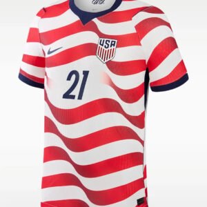 Timothy Weah #21 USMNT USA Outlaws Home Soccer Jersey 2026