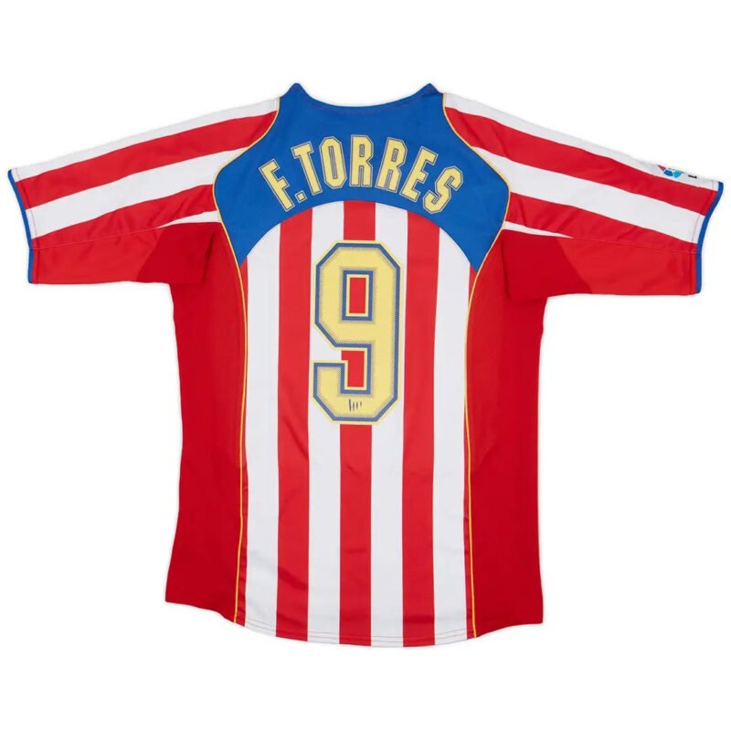 Torres_9_Retro_Atletico_Madrid_Home_Jersey_200405.jpg Torres #9 Atletico Madrid 2004/05 Home Retro Football Jersey