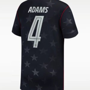 Tyler Adams #4 USMNT USA Away Soccer Jersey 2026