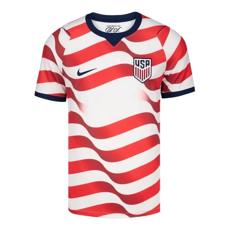 USMNT USA Outlaws Home Soccer Jersey 2026 red&white