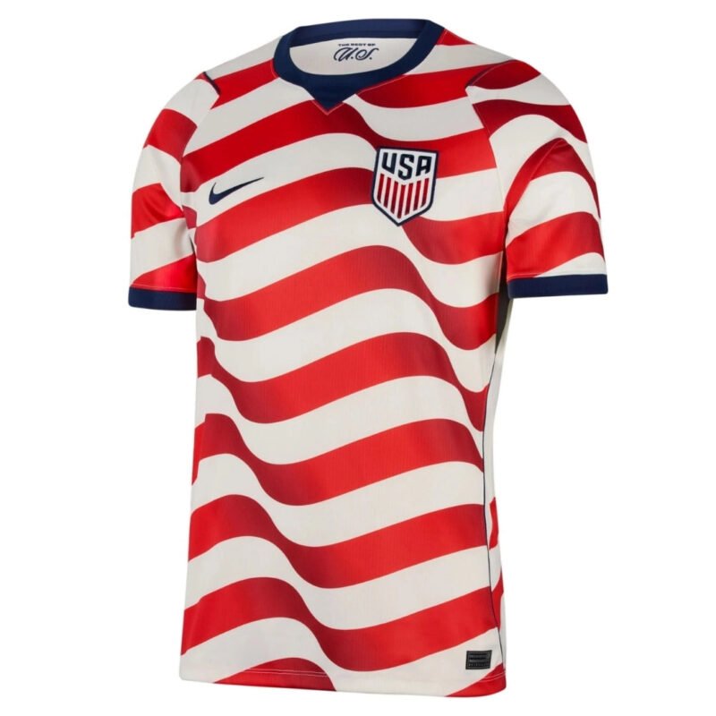 USMNT USA Outlaws Home Soccer Jersey 2026 Stripes Stadium