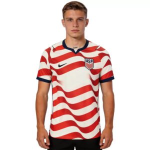 USMNTHomeJerseyWorldCup2026.jpg USMNT USA Outlaws Home Soccer Jersey 2026 red&white