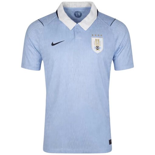 UruguayHomeMatchJerseyPlayerVersionWorldCup2026_2.jpg Uruguay Home Player Version Soccer Jersey World Cup 2026