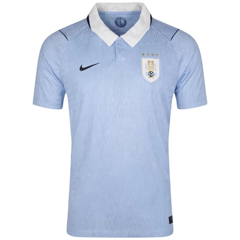 UruguayHomeMatchJerseyPlayerVersionWorldCup2026_2.jpg Uruguay Home Player Version Soccer Jersey World Cup 2026