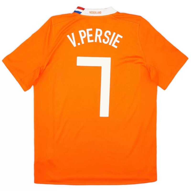 V.PERSIE_7RetroNetherlandsHomeJerseyEuro2008_2.jpg V.PERSIE #7 Netherlands Euro 2008 Home Retro Soccer Jersey