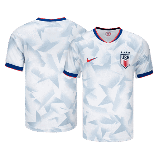 USWNT Men's Home Soccer Jersey 2025 White - Women's Team