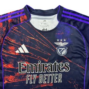 Benfica Fourth Away Soccer Jersey 2025/26