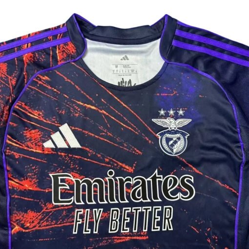 Benfica Fourth Away Soccer Jersey 2025/26