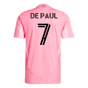 c67aaeaee103e99bba65a5fa83f41312.png DE PAUL #7 Inter Miami CF Home Player Version Soccer Jersey 2025