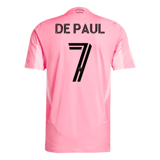 c67aaeaee103e99bba65a5fa83f41312.png DE PAUL #7 Inter Miami CF Home Player Version Soccer Jersey 2025