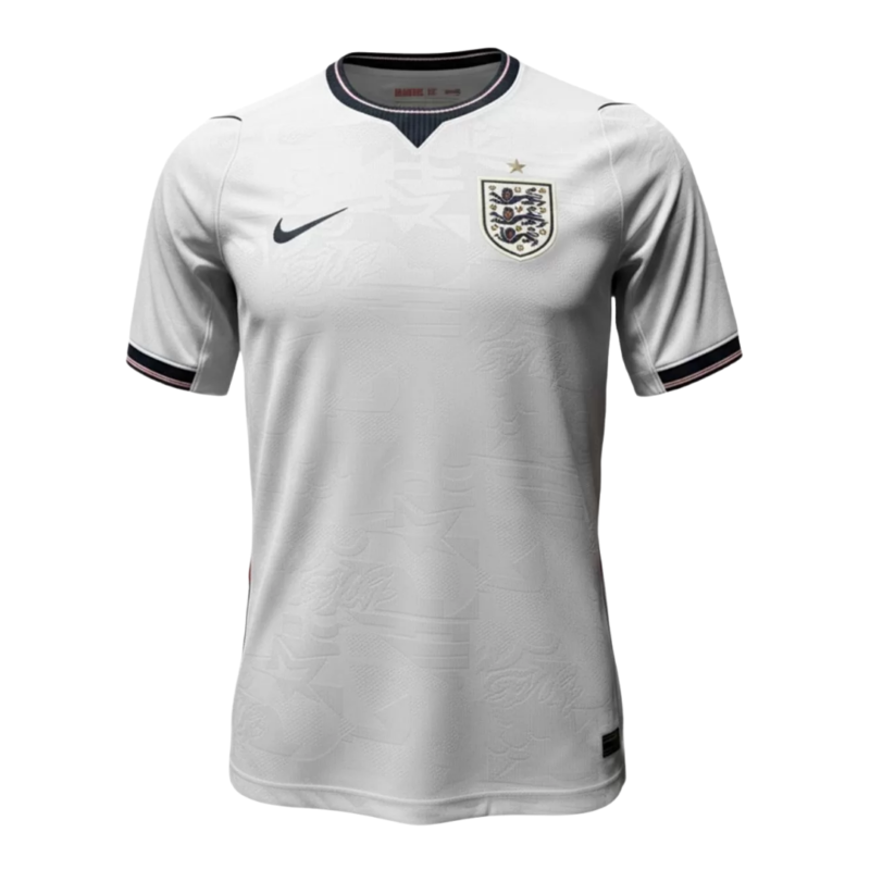 england_player_version_home_jersey_2026.png England World Cup 2026 Player Version Home Soccer Jersey