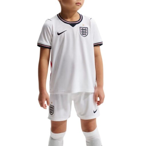 englandkidhomekit_1.jpg England Kid's Home Jersey Kit - Jersey+Shorts 2026 World Cup