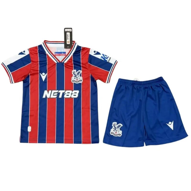 kidscrystalpalacehome202526jersey_1.jpg Kid's Crystal Palace Home Kit - Jersey+Shorts 2025/26