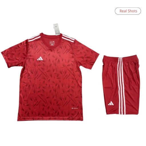 kidscustomkit-R025_3.jpg Kid's Blank Custom Soccer Kit - Jersey + Shorts R025