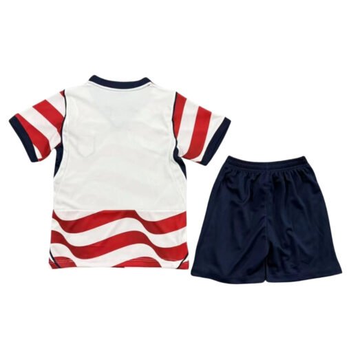 USMNT Home Kid's Soccer Kit (Jersey+Shorts) 2026
