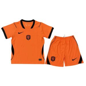 netherlandshomejersey2026kid_1.jpg Kid's Netherlands Home Soccer Jersey Kit 2026 World Cup