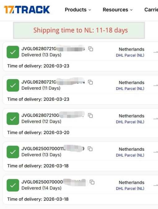shipping_time_to_netherlands.jpg Kid's Netherlands Home Soccer Jersey Kit 2026 World Cup
