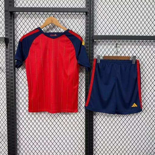 spainhomejersey2026kit_2.jpg Spain Home Soccer Kit - Jersey + Shorts 2026 World Cup